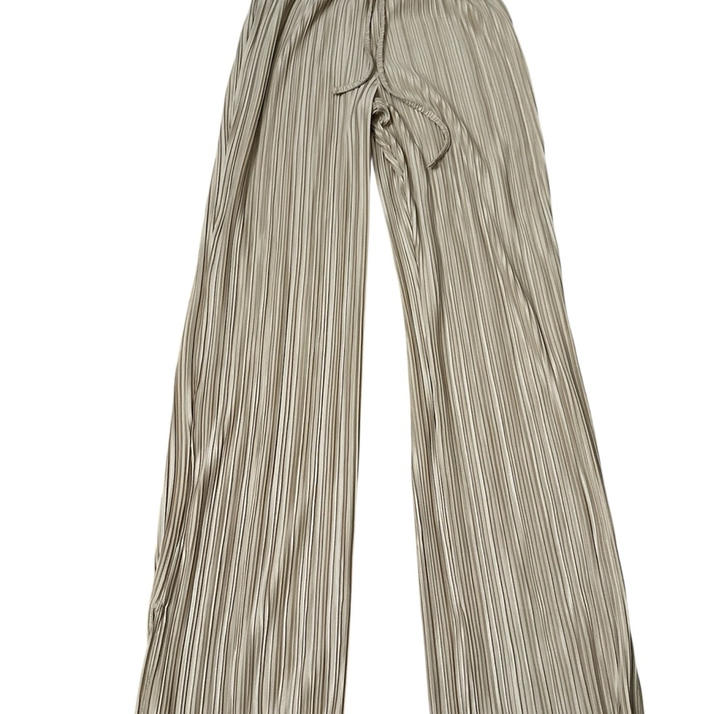 Topshop Cream Flowy Pants